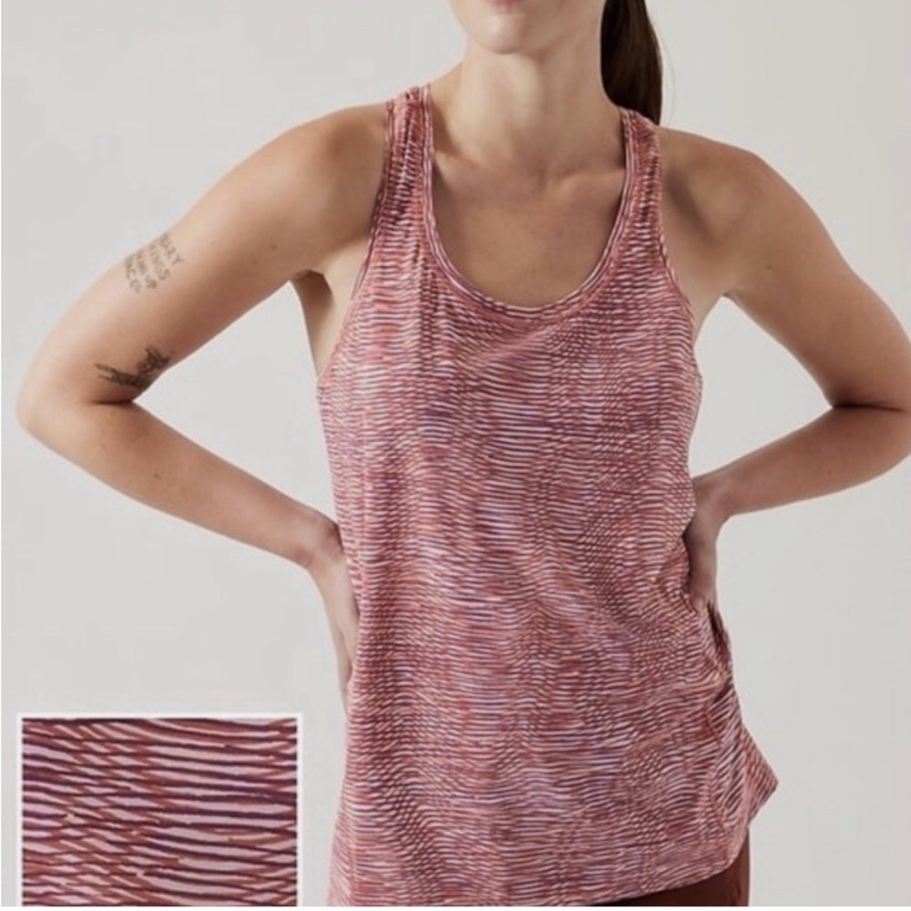 Athleta Ultimate Scoop Tank - Small - excellent condition - pink